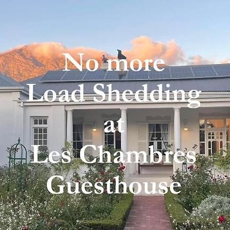 Les Chambres Guest House Franschhoek Eksteriør billede